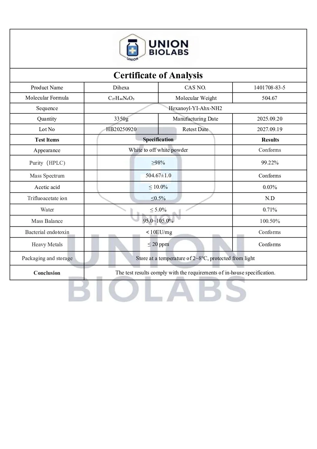 Dihexa - Image 2